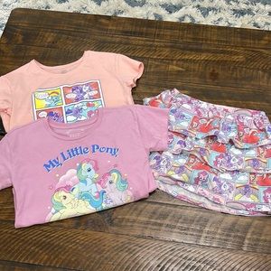My Little Pony Skort and Tee St Plus extra Tee